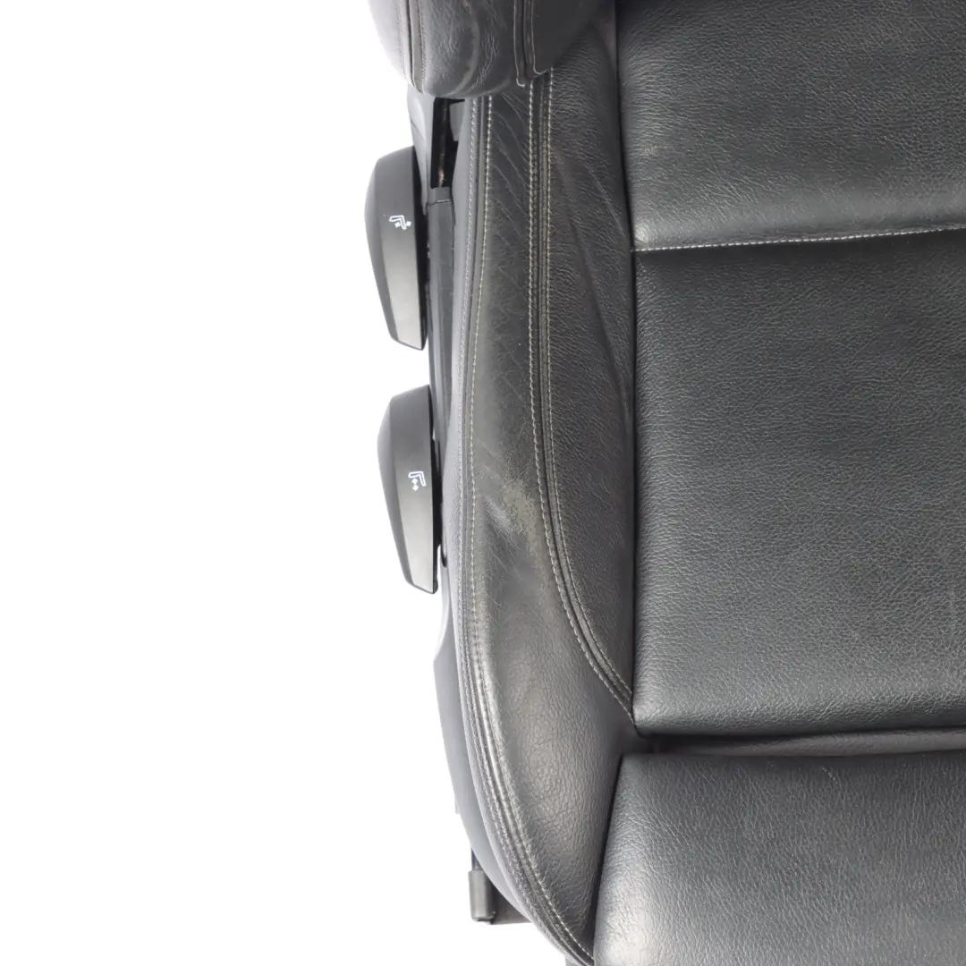 Front Seat BMW X3 F25 X4 F26 M Sport Heated Right O/S Leather Nevada Black to with Part number 7255678 Front Seat BMW X3 F25 X4 F26 M Sport Heated Right O/S Leather Nevada Black - SKU 7255678-3 - Part number 7255678