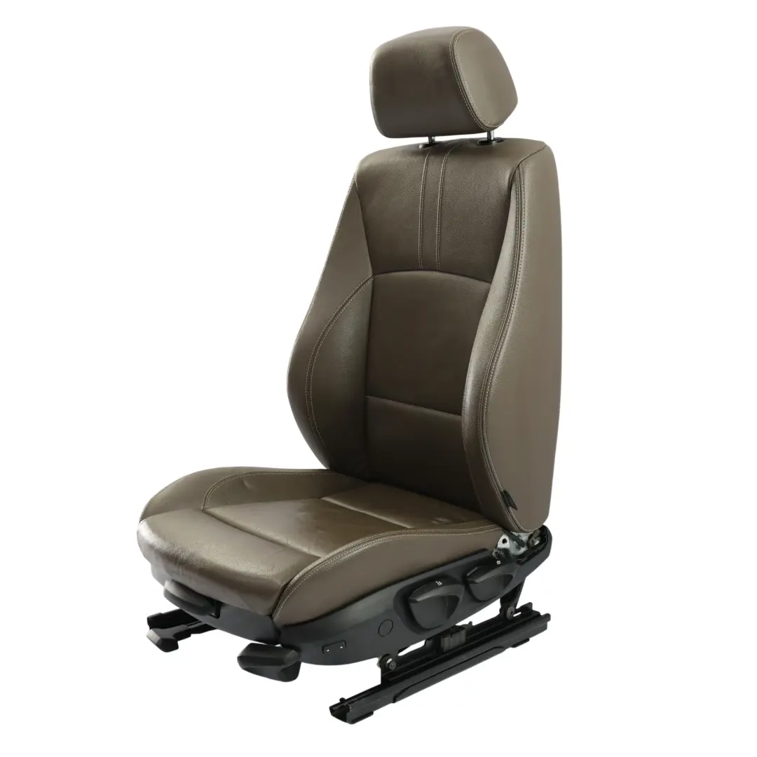 Sitz Vorne Links Beheizt Leder Nevada Braun für BMW X3 F25 M Sport mit Teilenummer 7255683 BMW X3 F25 M Sport Sitz Vorne Links Beheizt Leder Nevada Braun - SKU 7255683-2 - Teilenummer 7255683