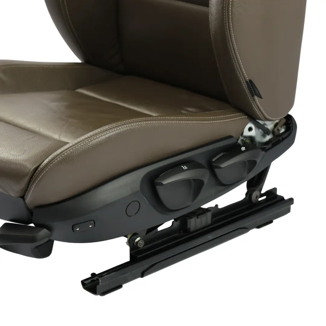 BMW X3 F25 M Sport Sitz Vorne Links Beheizt Leder Nevada Braun - SKU 7255683-2 - Teilenummer 7255683