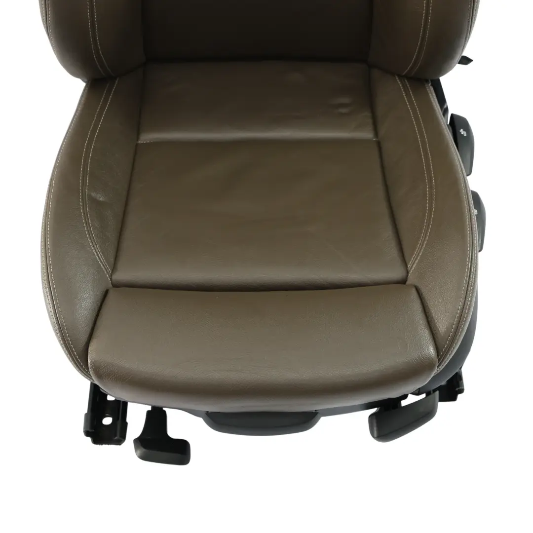 BMW X3 F25 M Sport Sitz Vorne Links Beheizt Leder Nevada Braun - SKU 7255683-2 - Teilenummer 7255683