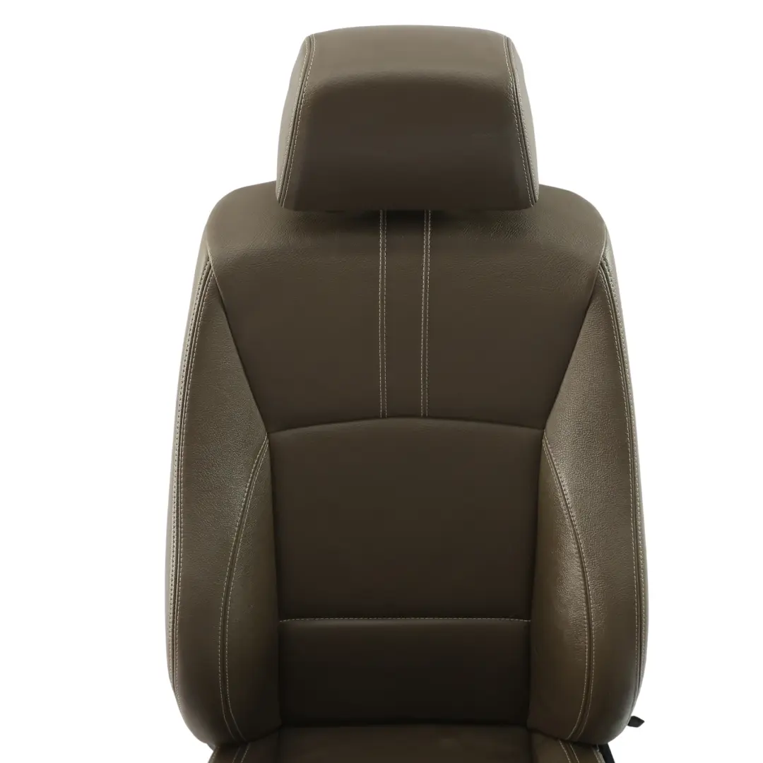 BMW X3 F25 Front M Sport Seat Heated Left N/S Leather Nevada Brown - SKU 7255683-2 - Part number 7255683