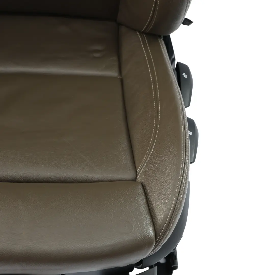 BMW X3 F25 Front M Sport Seat Heated Left N/S Leather Nevada Brown - SKU 7255683-2 - Part number 7255683