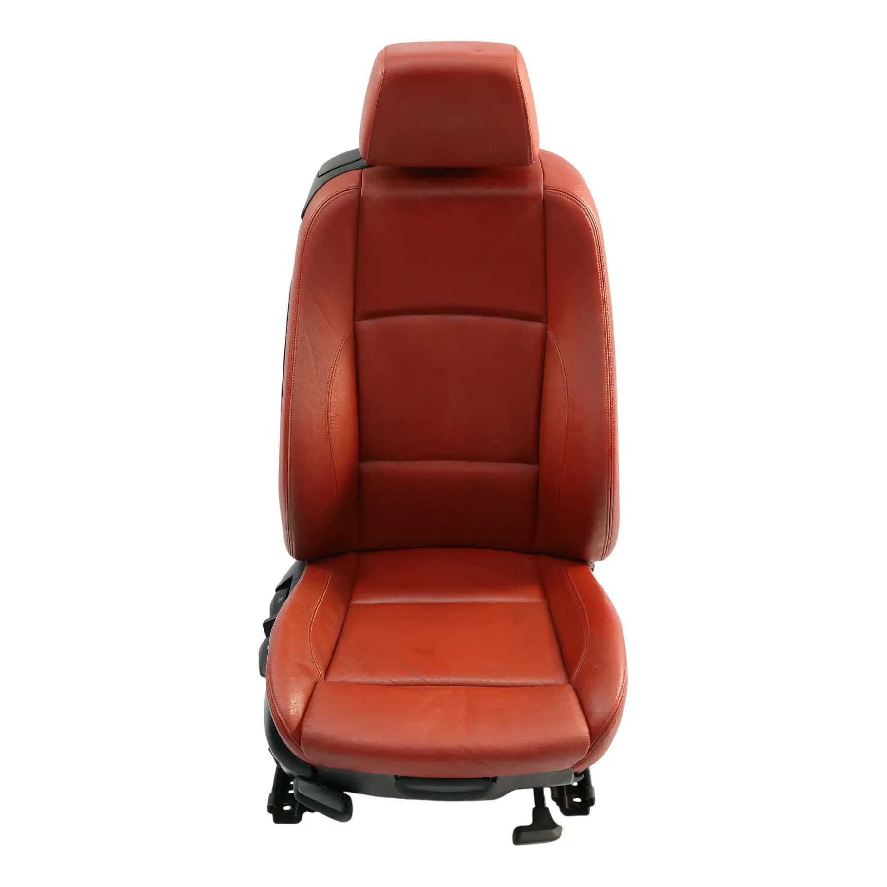 Vorder Sitz BMW E82 Beheizt M-Sport Rechts Rot Leder Boston Korall Rot