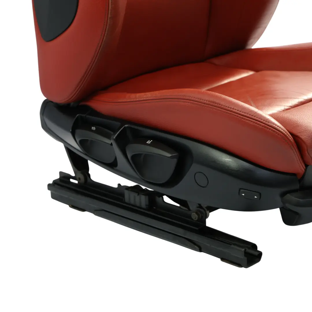  Vorder Sitz BMW E82 Beheizt M-Sport Rechts Rot Leder Boston Korall Rot - SKU 7257466-1 - Teilenummer 7257466