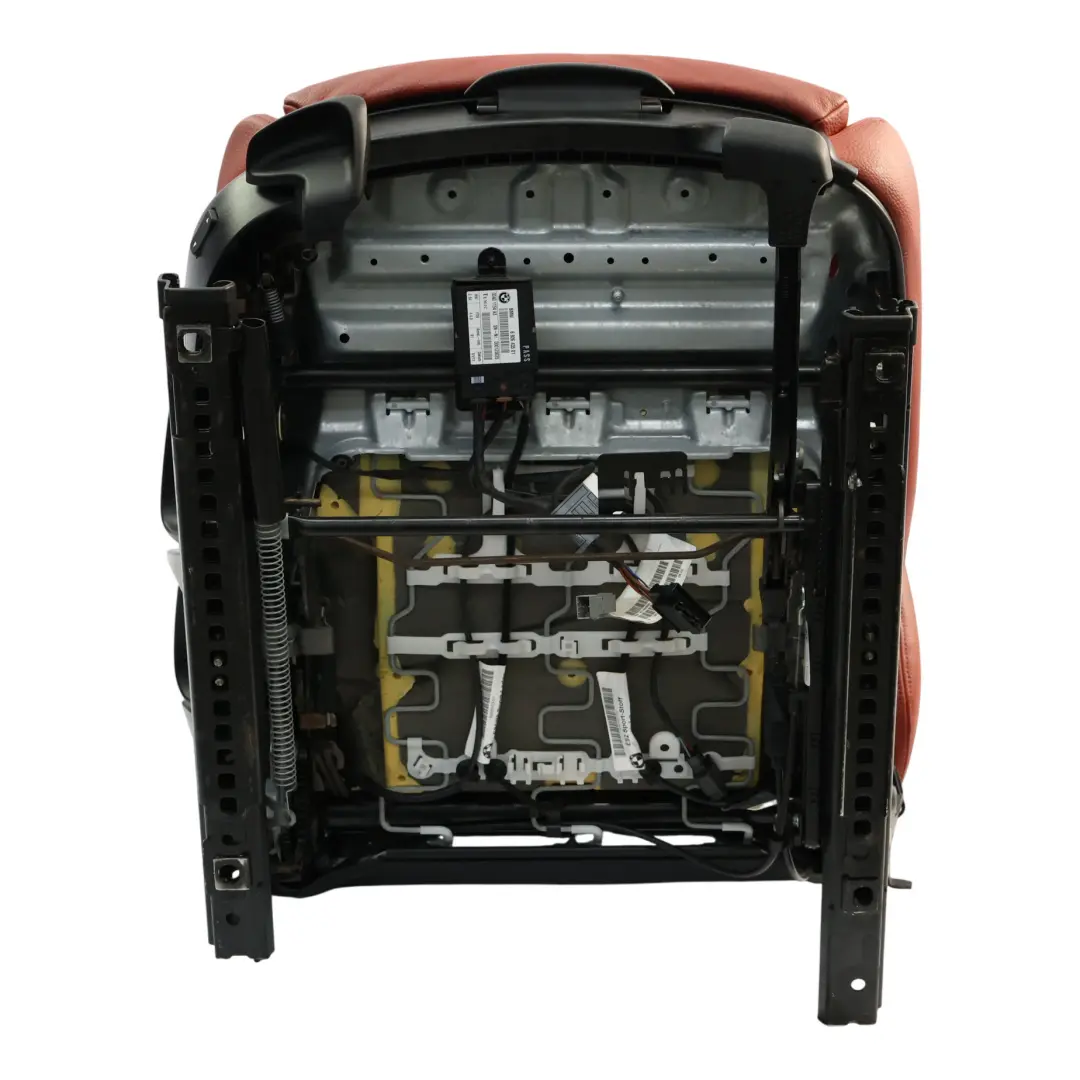  Vorder Sitz BMW E82 Beheizt M-Sport Rechts Rot Leder Boston Korall Rot - SKU 7257466-1 - Teilenummer 7257466
