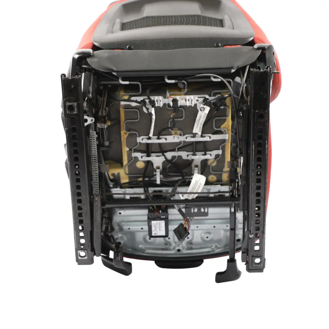 Front Left N/S Seat Side Red Boston Leather to BMW E88 Convertible M Sport with Part number 7257495 BMW E88 Convertible M Sport Front Left N/S Seat Side Red Boston Leather - SKU 7257495-2 - Part number 7257495