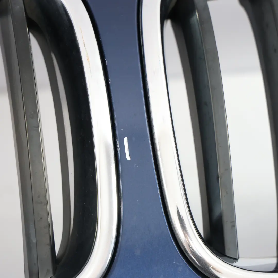 BMW X3 F25 Front Bumper Trim Panel Covering Tiefseeblau Metallic - A76 - SKU 7261188-DSB - Part number 7261188