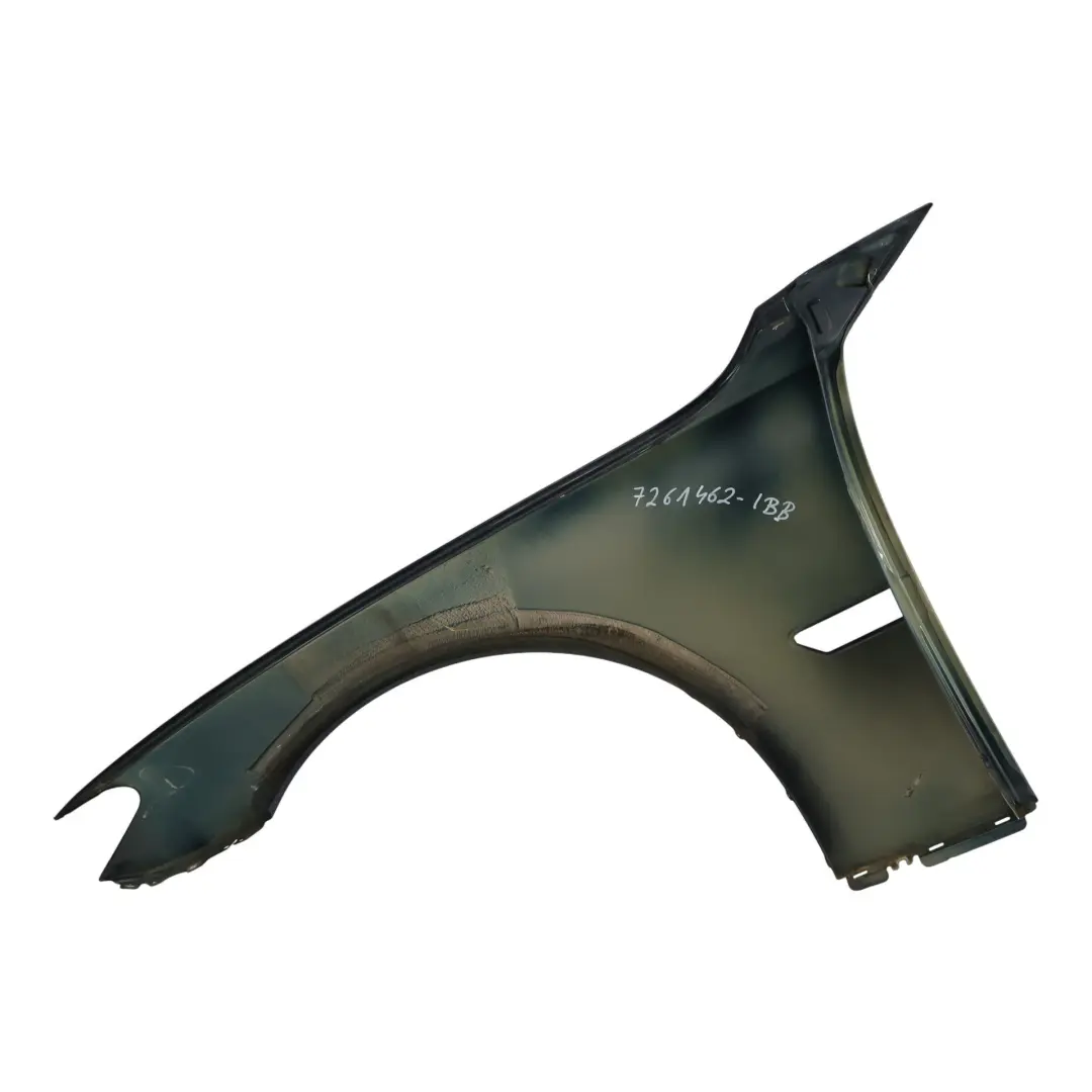 BMW F01 Kotflügel Vorne Rechts Seitenverkleidung Imperial Blau Metallic - A89 - SKU 7261462-IBB - Teilenummer 7261462