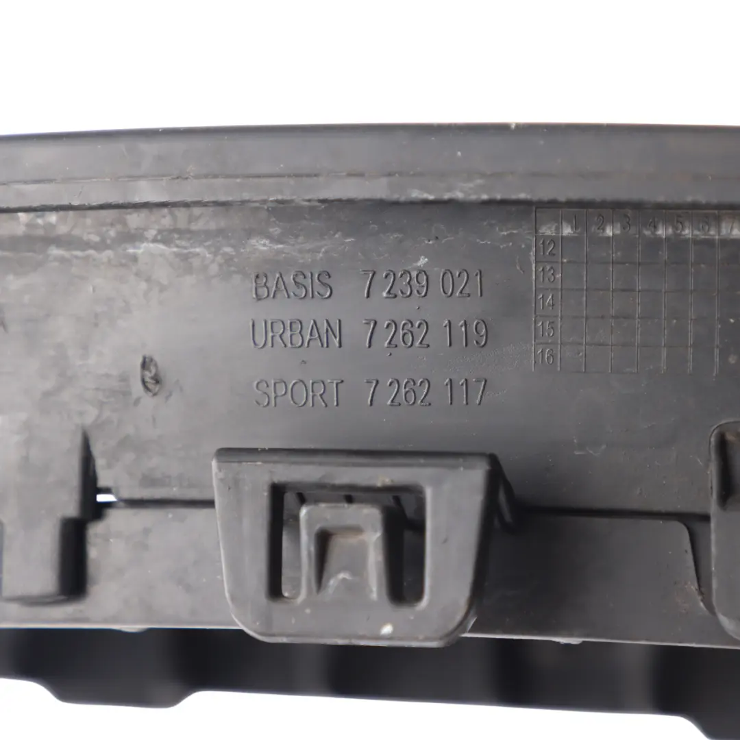 BMW F20 F21 Parrilla Delantera Sport Izquierda Derecha Cubierta Juego - SKU 7262117-3 - Número de pieza 7262117