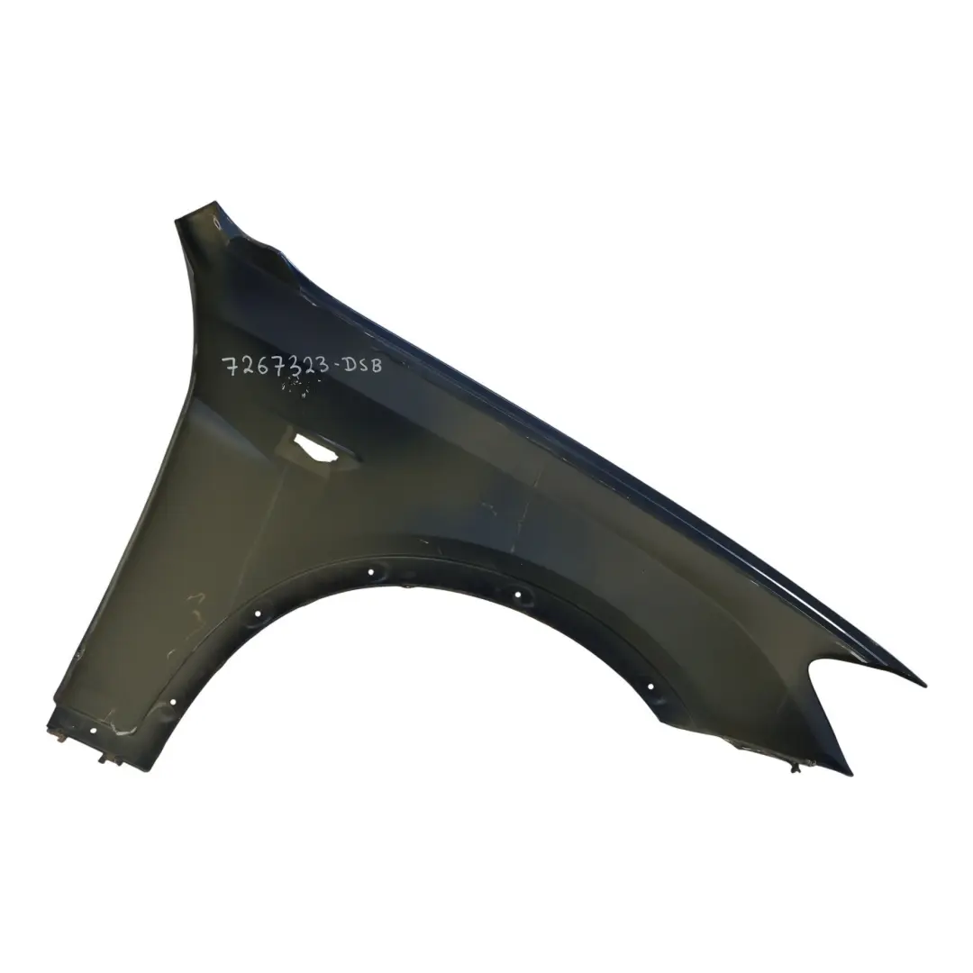 Panel Lateral Ala Guardabarros Delantero Izquierdo Tiefseeblau - A76 para BMW X3 F25 con número de pieza 7267323 BMW X3 F25 Panel Lateral Ala Guardabarros Delantero Izquierdo Tiefseeblau - A76 - SKU 7267323-DSB - Número de pieza 7267323