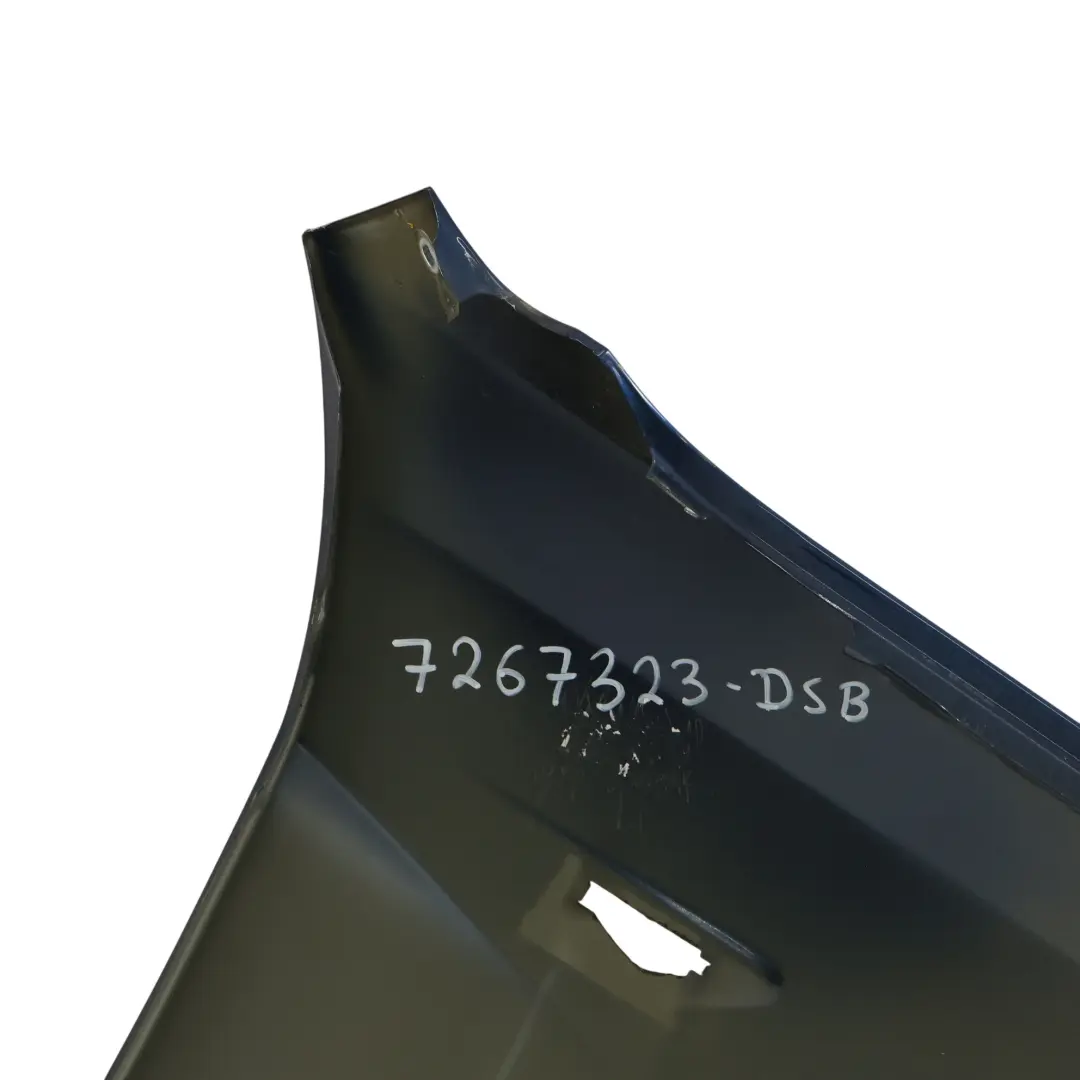 Seitenteil Kotflügel Vorne Links Tiefseeblau Metallic - A76 für BMW X3 F25 mit Teilenummer 7267323 BMW X3 F25 Seitenteil Kotflügel Vorne Links Tiefseeblau Metallic - A76 - SKU 7267323-DSB - Teilenummer 7267323