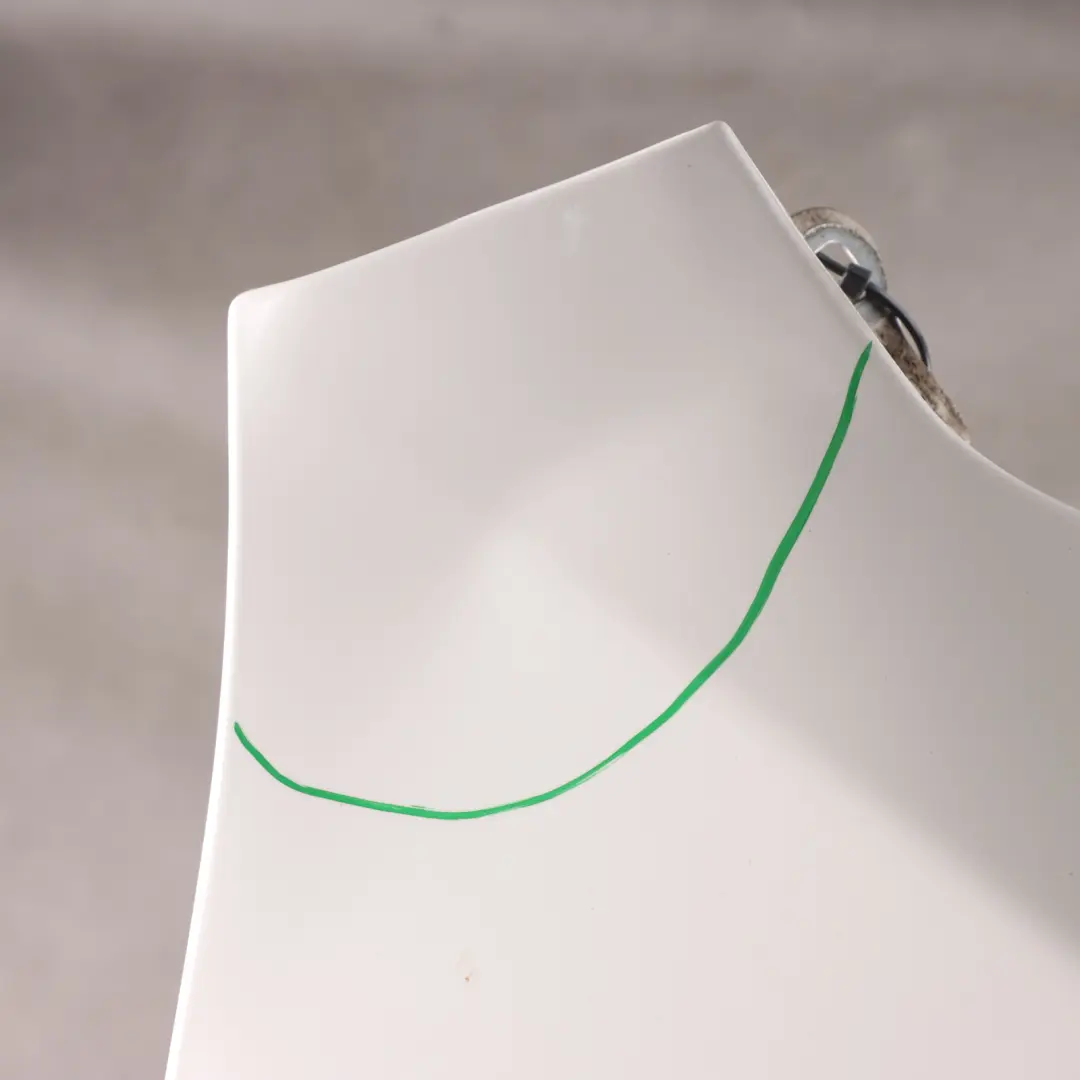 Side Panel Wing Fender Front Right O/S Alpinweiss Alpine White - 300 to BMW X3 F25 with Part number 7267323 BMW X3 F25 Side Panel Wing Fender Front Right O/S Alpinweiss Alpine White - 300 - SKU 7267324-AW - Part number 7267323