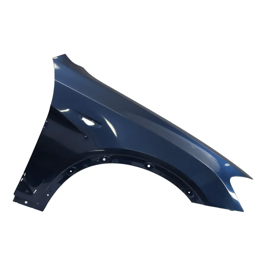 Panel Lateral Ala Guardabarros Delantero Derecho Tiefseeblau - A76 para BMW X3 F25 con número de pieza 7267324 BMW X3 F25 Panel Lateral Ala Guardabarros Delantero Derecho Tiefseeblau - A76 - SKU 7267324-DSB1 - Número de pieza 7267324