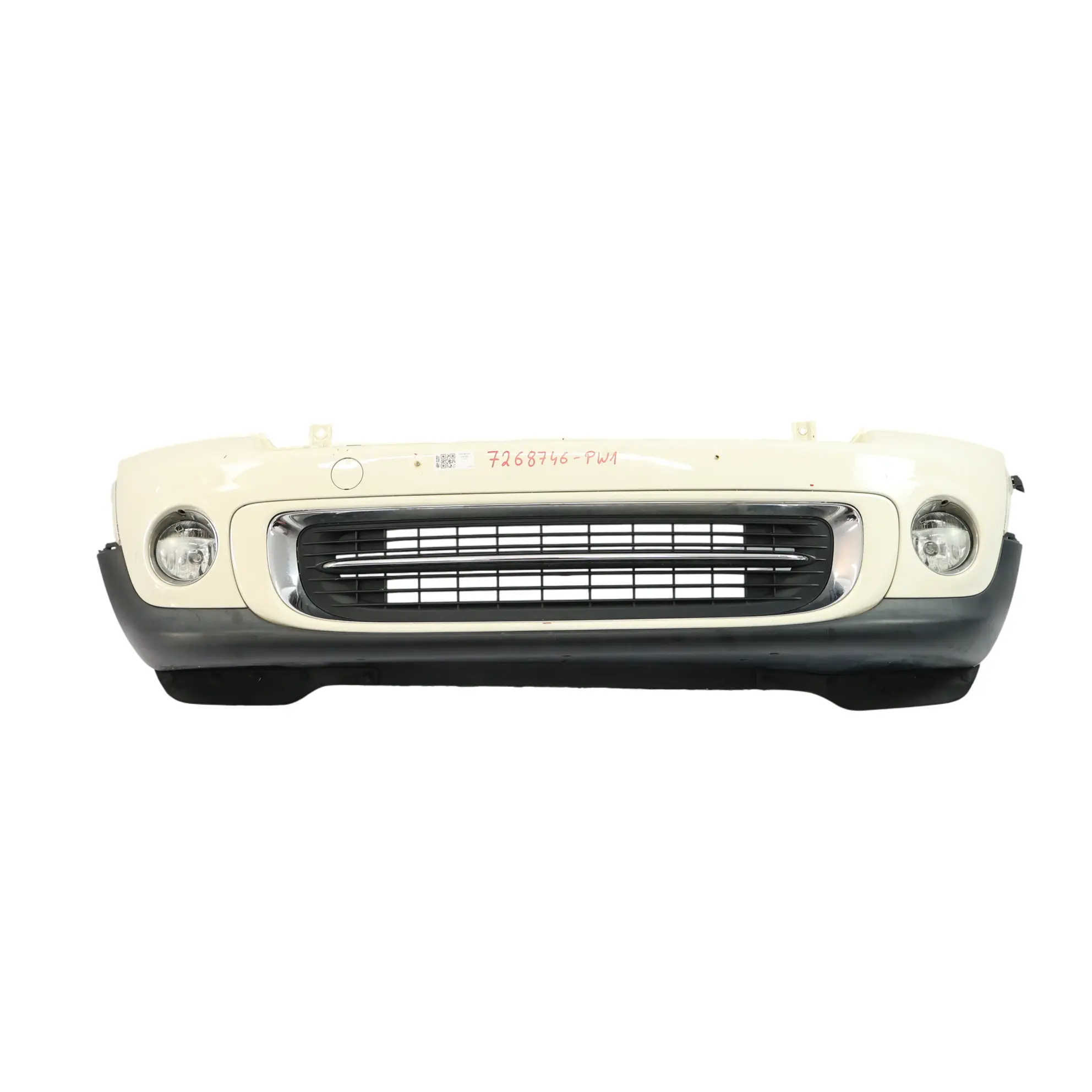 Mini R55 R56 LCI Panneau d'habillage pare-chocs avant Pepper White - 850