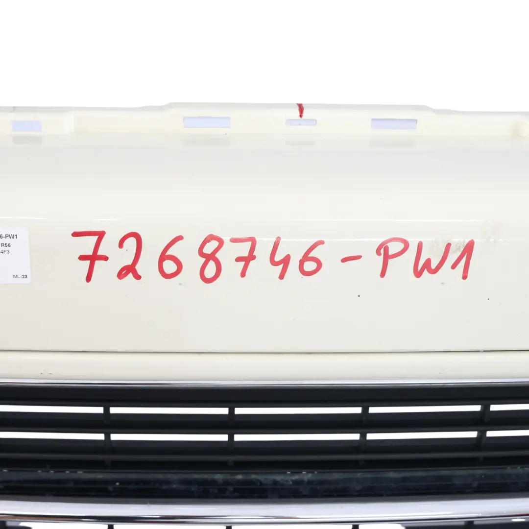 Mini R55 R56 LCI Zderzak Przedni Pepper White Biały - 850 - SKU 7268746-PW1 - Numer Części 7268746