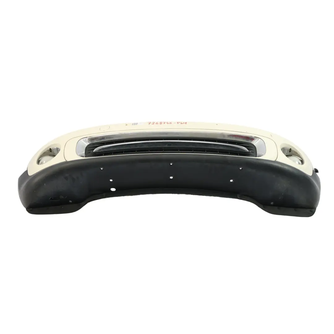 Mini R55 R56 LCI Zderzak Przedni Pepper White Biały - 850 - SKU 7268746-PW1 - Numer Części 7268746