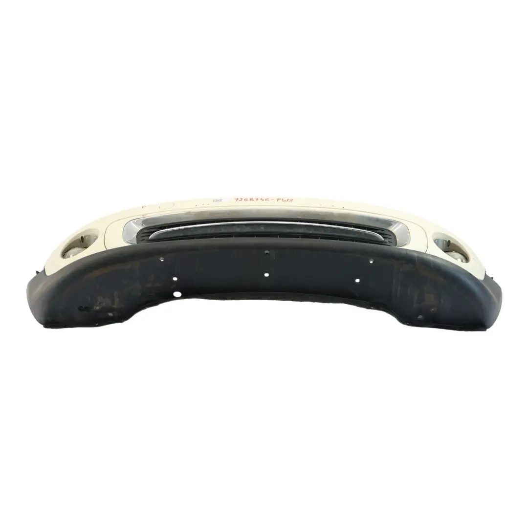 Mini R55 R56 LCI Frontstoßstange Zierleiste Pepper White - 850 - SKU 7268746-PW2 - Teilenummer 7268746