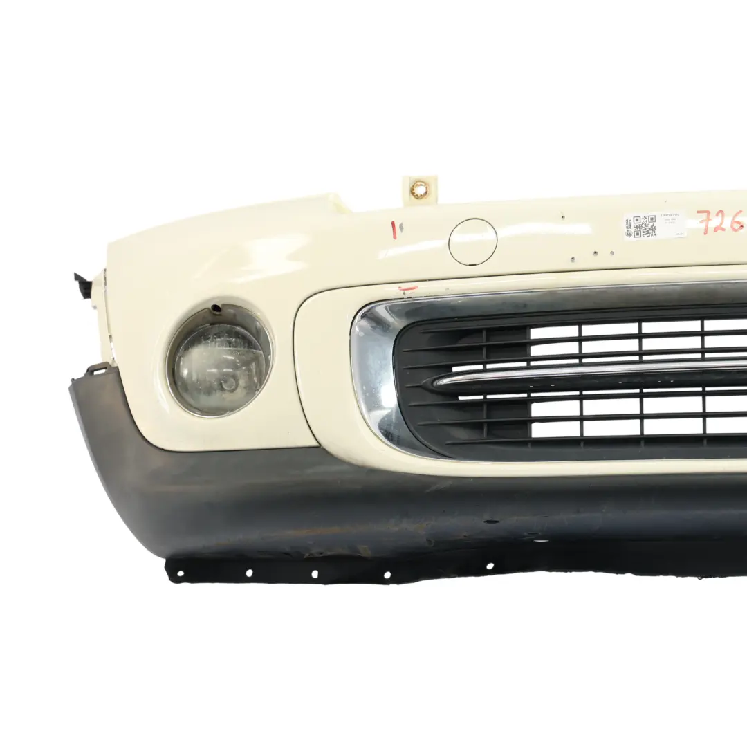 Frontstoßstange Zierleiste Pepper White - 850 für Mini R55 R56 LCI mit Teilenummer 7268746 Mini R55 R56 LCI Frontstoßstange Zierleiste Pepper White - 850 - SKU 7268746-PW2 - Teilenummer 7268746