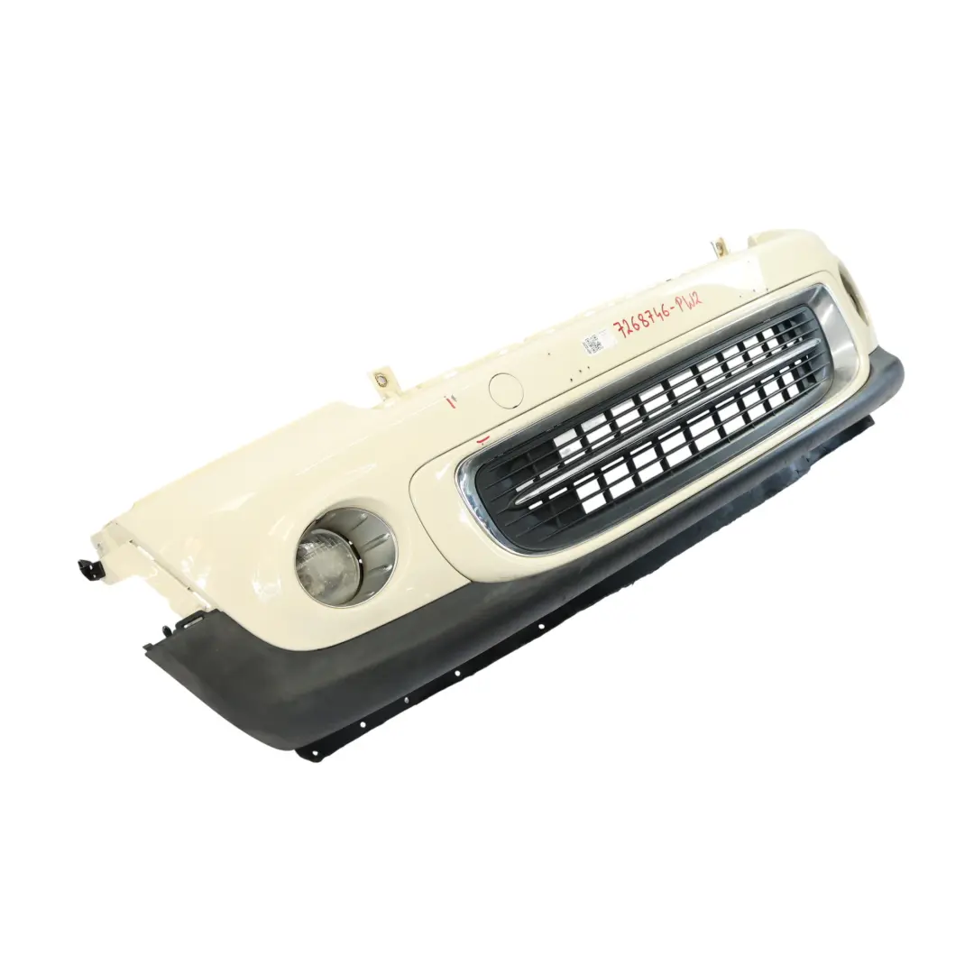 Mini Cooper R55 R56 LCI Front Bumper Trim Panel Pepper White - 850 - SKU 7268746-PW2 - Part number 7268746