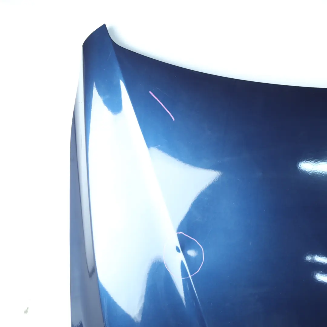 BMW F30 F32 Hood Bonnet Engine Cover Panel Mediterranean Blue Metallic - C10 - SKU 7290944-MED - Part number 7290944