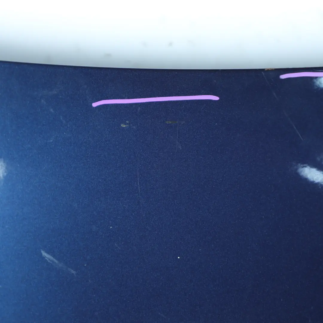 BMW F30 F32 Hood Bonnet Engine Cover Panel Mediterranean Blue Metallic - C10 - SKU 7290944-MED - Part number 7290944