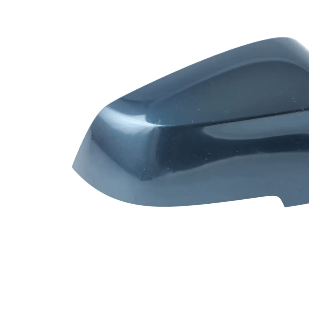 Wing Mirror Cover Cap Casing Right O/S Midnight Blue Metallic - B38 to BMW F20 F30 with Part number 7292746 BMW F20 F30 Wing Mirror Cover Cap Casing Right O/S Midnight Blue Metallic - B38 - SKU 7292746-MBM - Part number 7292746