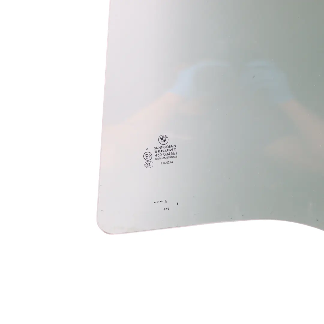 Door Side Window Glass AS3 Glazing Left N/S to BMW X6 F16 Rear with Part number 7292911 BMW X6 F16 Rear Door Side Window Glass AS3 Glazing Left N/S - SKU 7292911 - Part number 7292911