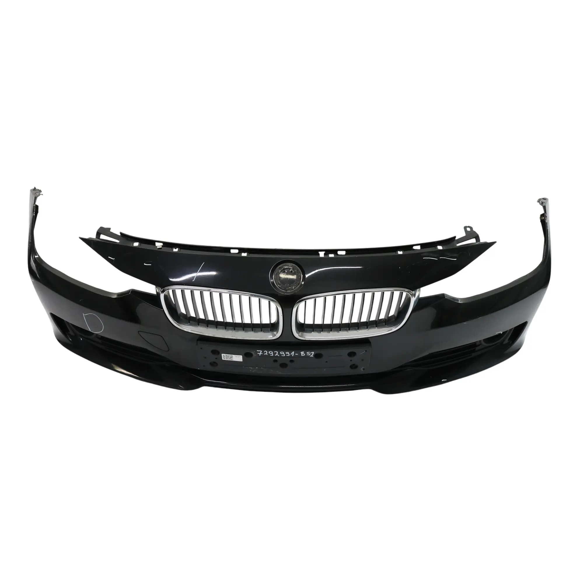 BMW F30 F31 Front Bumper Complete Trim Panel Black Sapphire Metallic - 475