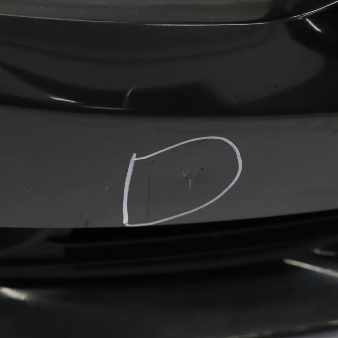 BMW F30 F31 Front Bumper Complete Trim Panel Black Sapphire Metallic - 475 - SKU 7292991-BS2 - Part number 7292991