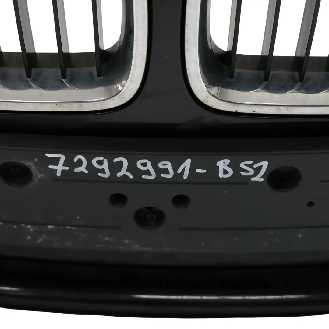 BMW F30 F31 Front Bumper Complete Trim Panel Black Sapphire Metallic - 475 - SKU 7292991-BS2 - Part number 7292991