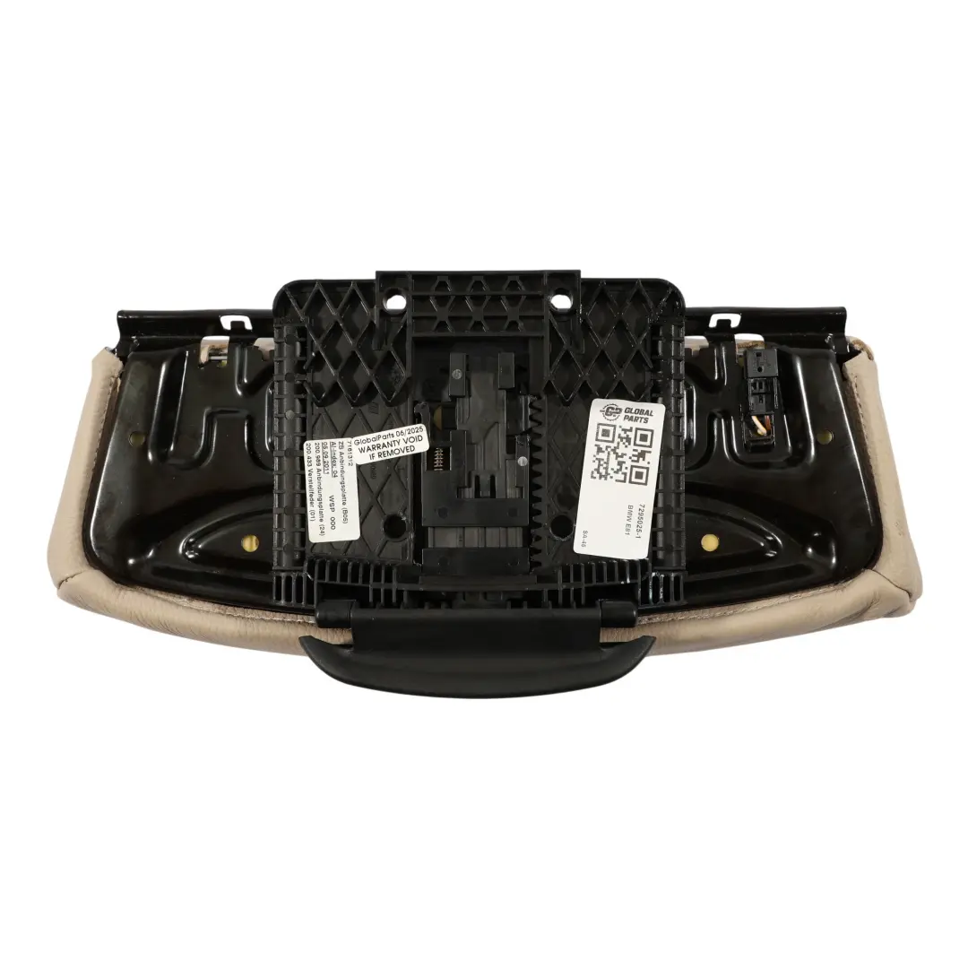 BMW E81 E88 Supporto Cosce Per Sedile Anteriore In Pelle Boston Oyster - SKU 7295025-1 - Numero di parte 7295025
