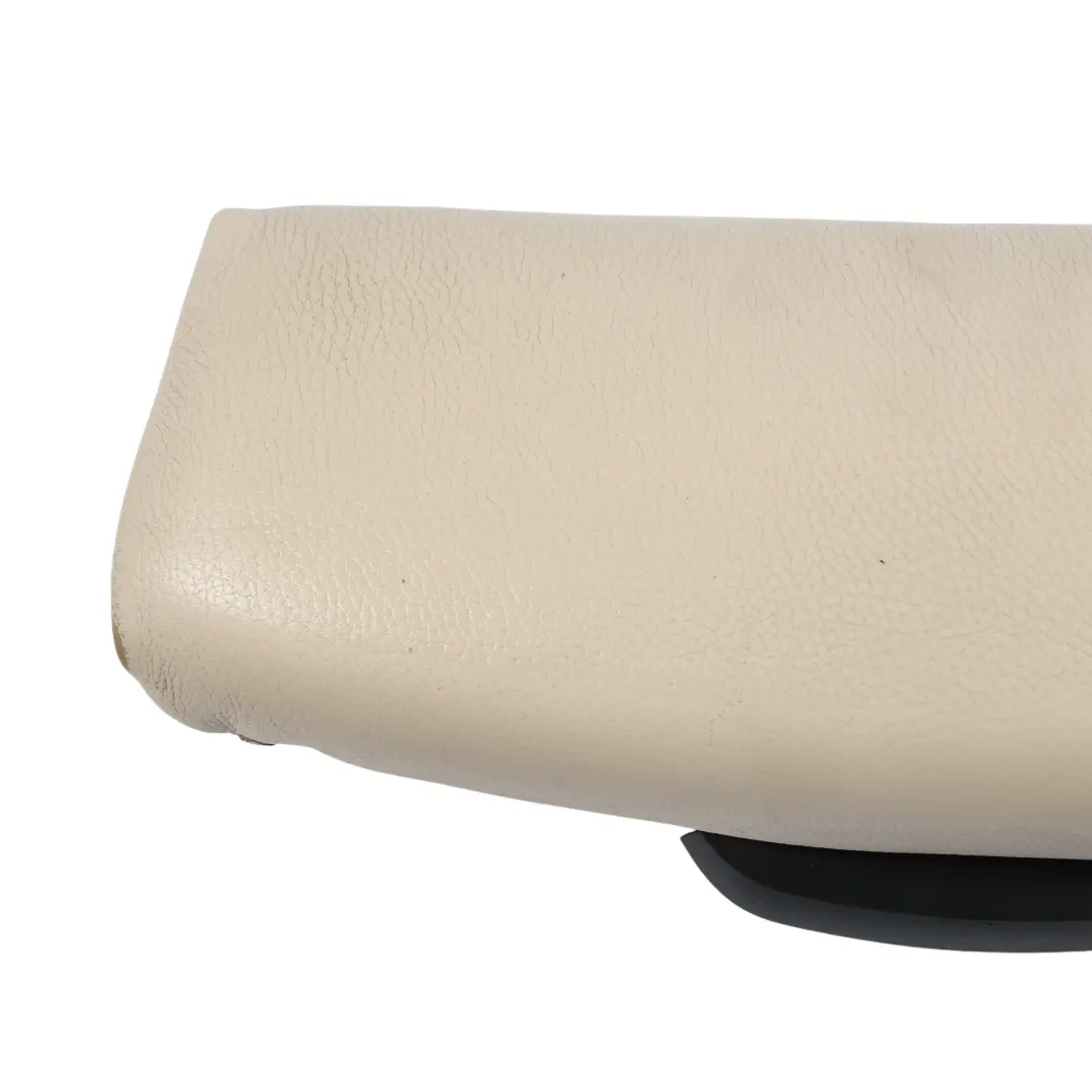 BMW E81 E88 Front Seat Thigh Support Carrier Cover Leather Boston Oyster - SKU 7295025-1 - Part number 7295025