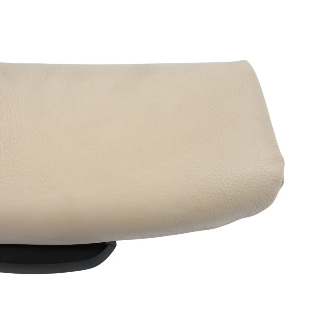 BMW E81 E88 Front Seat Thigh Support Carrier Cover Leather Boston Oyster - SKU 7295025-1 - Part number 7295025