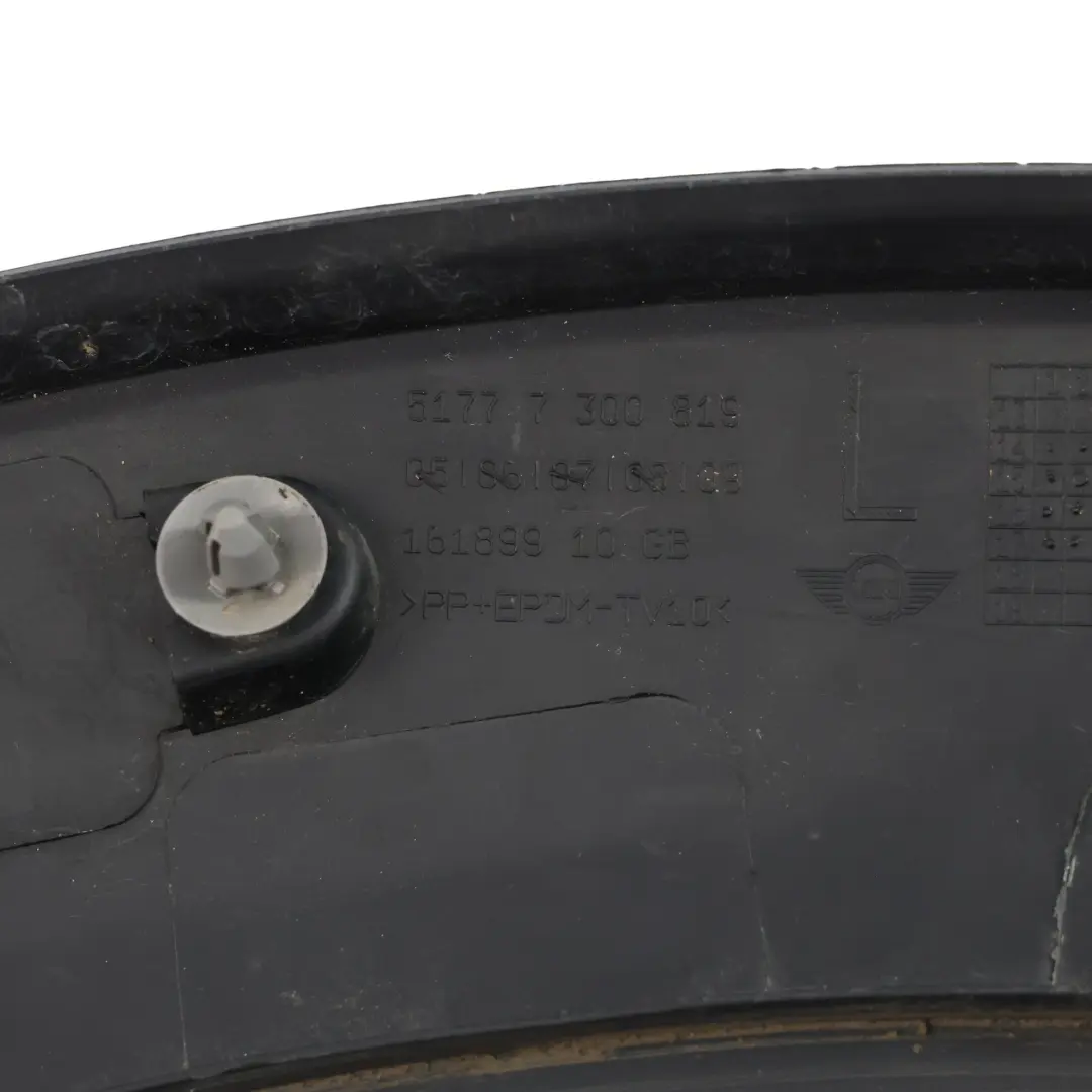 Housing Arch Cover Front Left N/S to Mini F55 F56 F57 Wheel with Part number 7300819 Mini F55 F56 F57 Wheel Housing Arch Cover Front Left N/S - SKU 7300819-1 - Part number 7300819