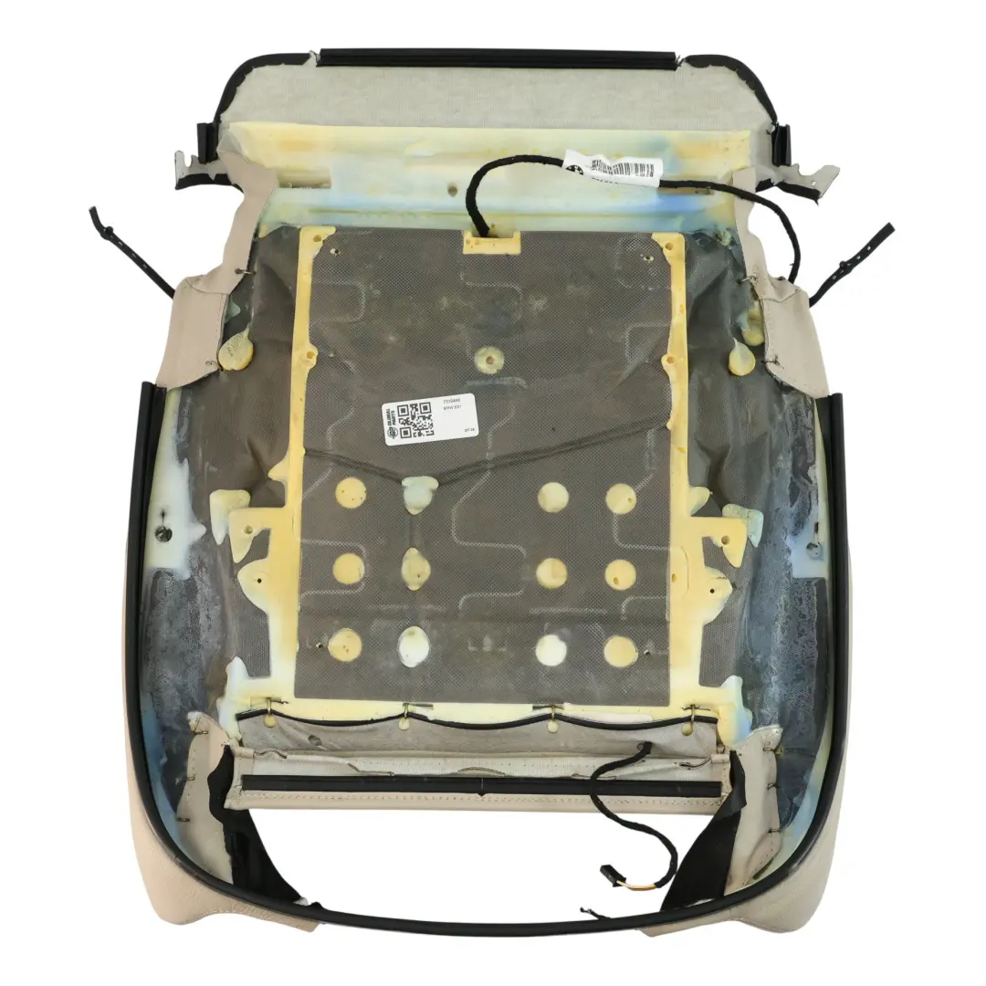 BMW E81 E82 Funda Calefactable Sport Delantero Izquierdo Derecho Oyster Cuero - SKU 7310496 - Número de pieza 7310496