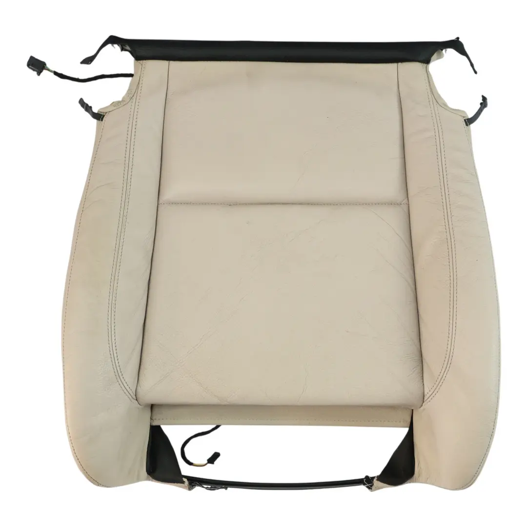 BMW E81 E82 E88 Seat Cover Heated Sport Front Left Right N/O/S Oyster Leather - SKU 7310496 - Part number 7310496