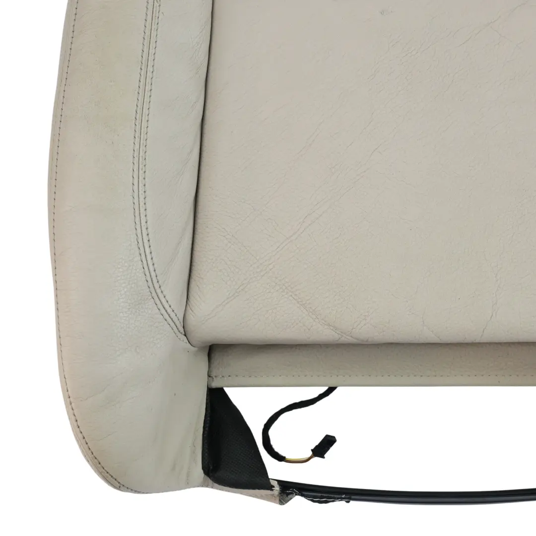 BMW E81 E82 E88 Seat Cover Heated Sport Front Left Right N/O/S Oyster Leather - SKU 7310496 - Part number 7310496