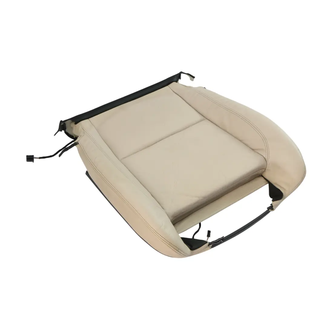 BMW E81 E82 E88 Seat Cover Heated Sport Front Left Right N/O/S Oyster Leather - SKU 7310496 - Part number 7310496