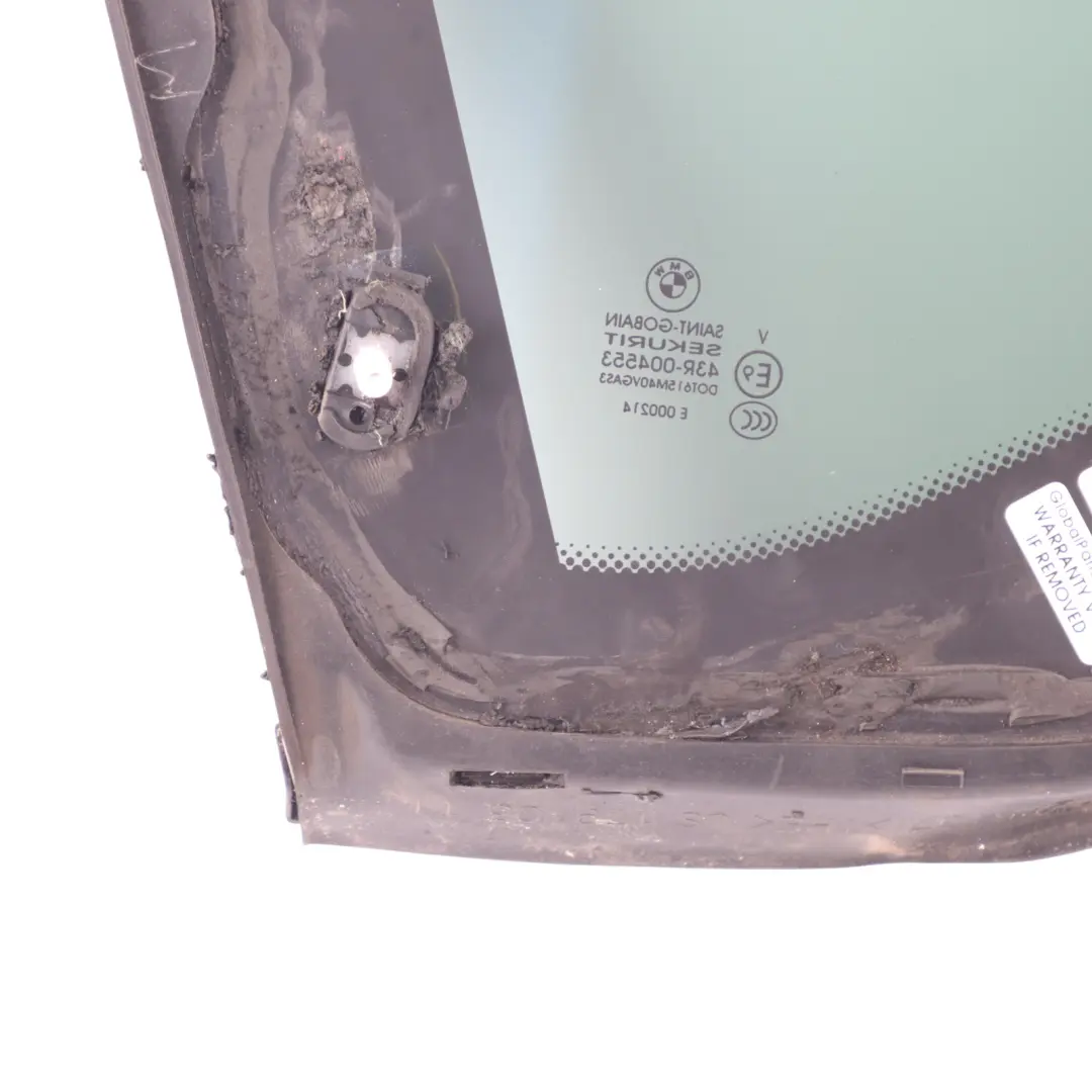 Window Glass BMW X6 F16 F86 Rear Side Quarter Fixed Right O/S AS3 to with Part number 7317774 Window Glass BMW X6 F16 F86 Rear Side Quarter Fixed Right O/S AS3 - SKU 7317774 - Part number 7317774