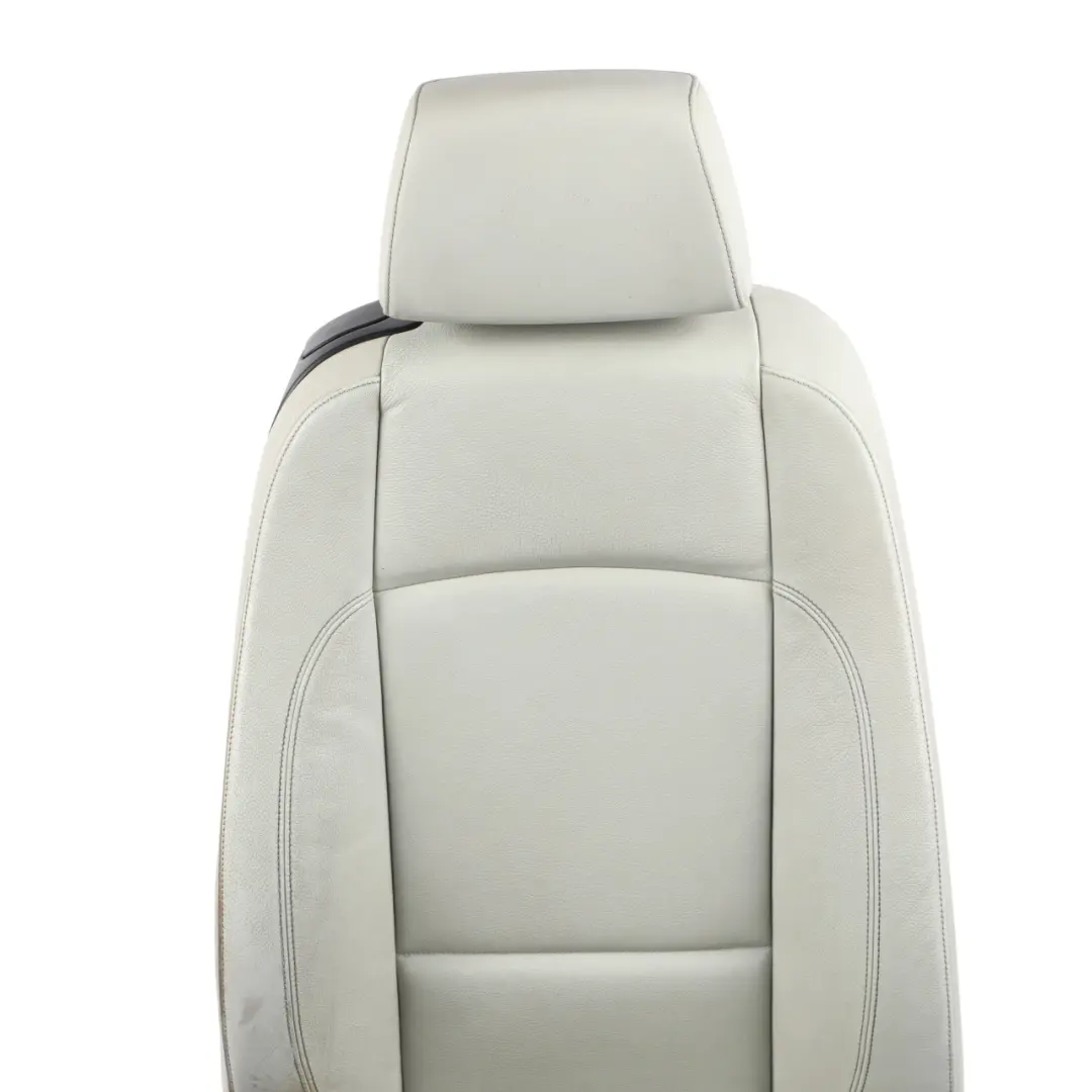 Front Seat Interior Leather Right O/S Pearl Grey to BMW E82 with Part number 7323168 BMW E82 Front Seat Interior Leather Right O/S Pearl Grey - SKU 7323168 - Part number 7323168