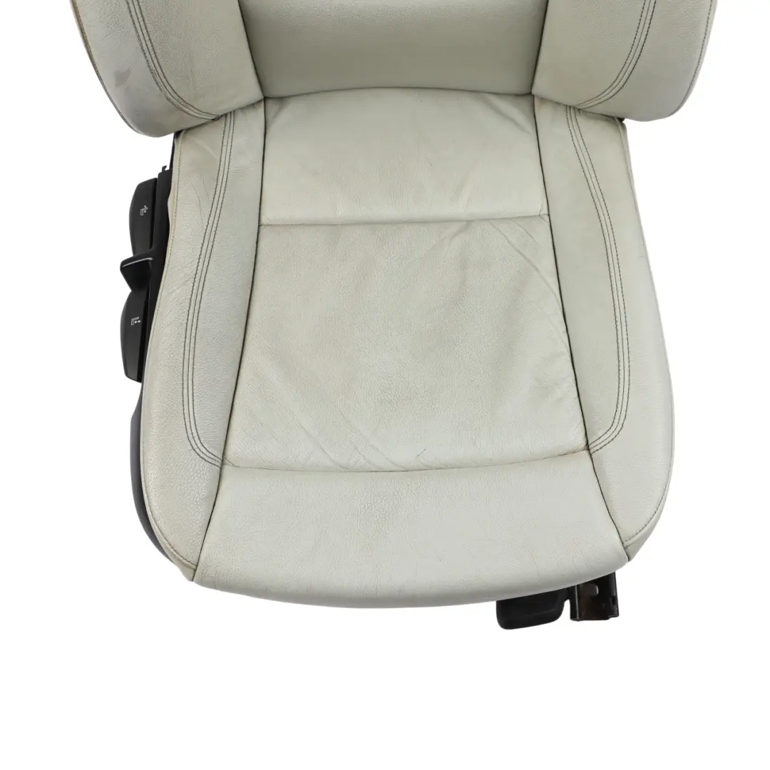 BMW E82 Front Seat Interior Leather Right O/S Pearl Grey - SKU 7323168 - Part number 7323168