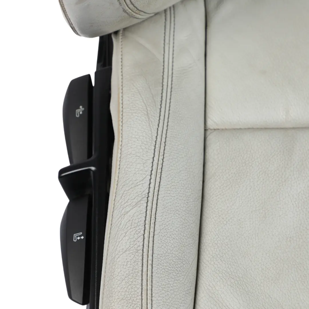 BMW E82 Front Seat Interior Leather Right O/S Pearl Grey - SKU 7323168 - Part number 7323168