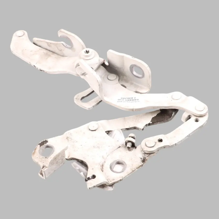Bonnet Hinge BMW E92 LCI Engine Hood Hinge Front Right O/S Mineral White - A96 to with Part number 7325940 Bonnet Hinge BMW E92 LCI Engine Hood Hinge Front Right O/S Mineral White - A96 - SKU 7325940-MW - Part number 7325940