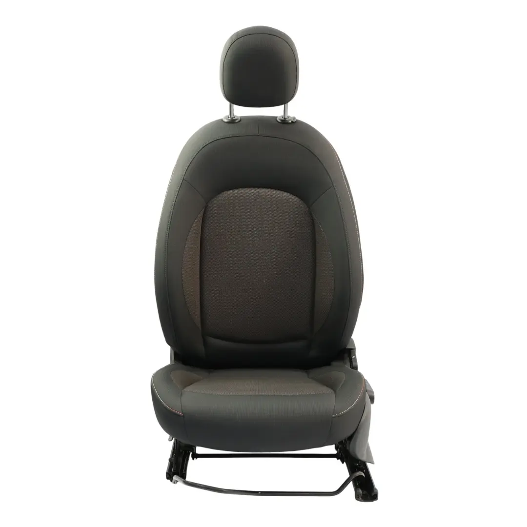 Mini Cooper One F56 Front Left N/S Cloth Seat Fabric Firework / Carbon Black - SKU 7340223-2 - Part number 7340223