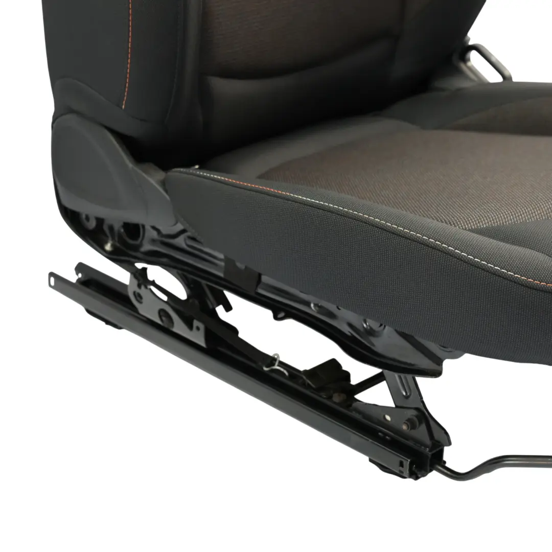 Mini Cooper One F56 Front Left N/S Cloth Seat Fabric Firework / Carbon Black - SKU 7340223-2 - Part number 7340223