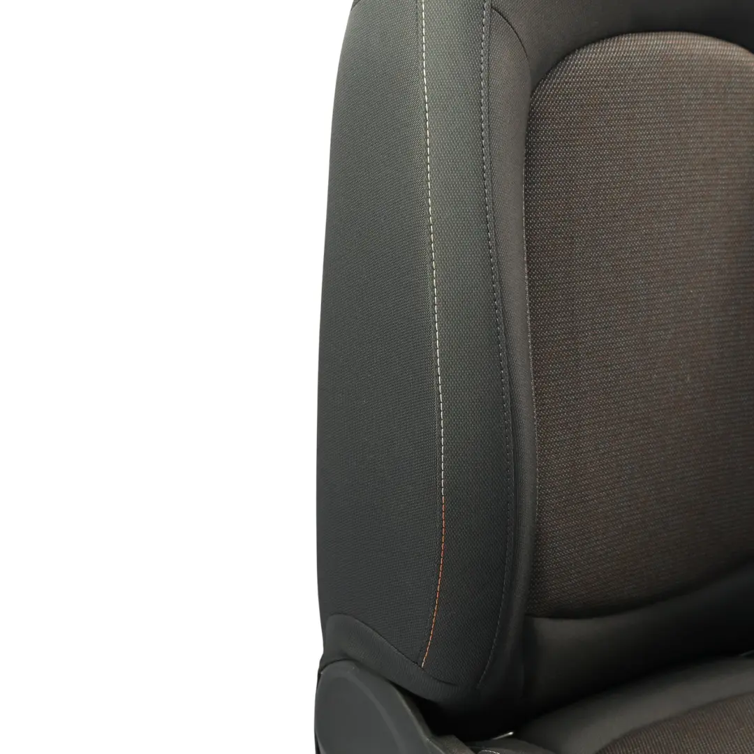 Mini Cooper One F56 Front Left N/S Cloth Seat Fabric Firework / Carbon Black - SKU 7340223-2 - Part number 7340223