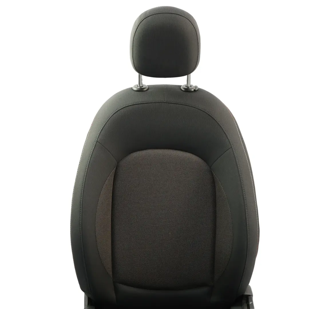 Mini Cooper One F56 Front Left N/S Cloth Seat Fabric Firework / Carbon Black - SKU 7340223-2 - Part number 7340223