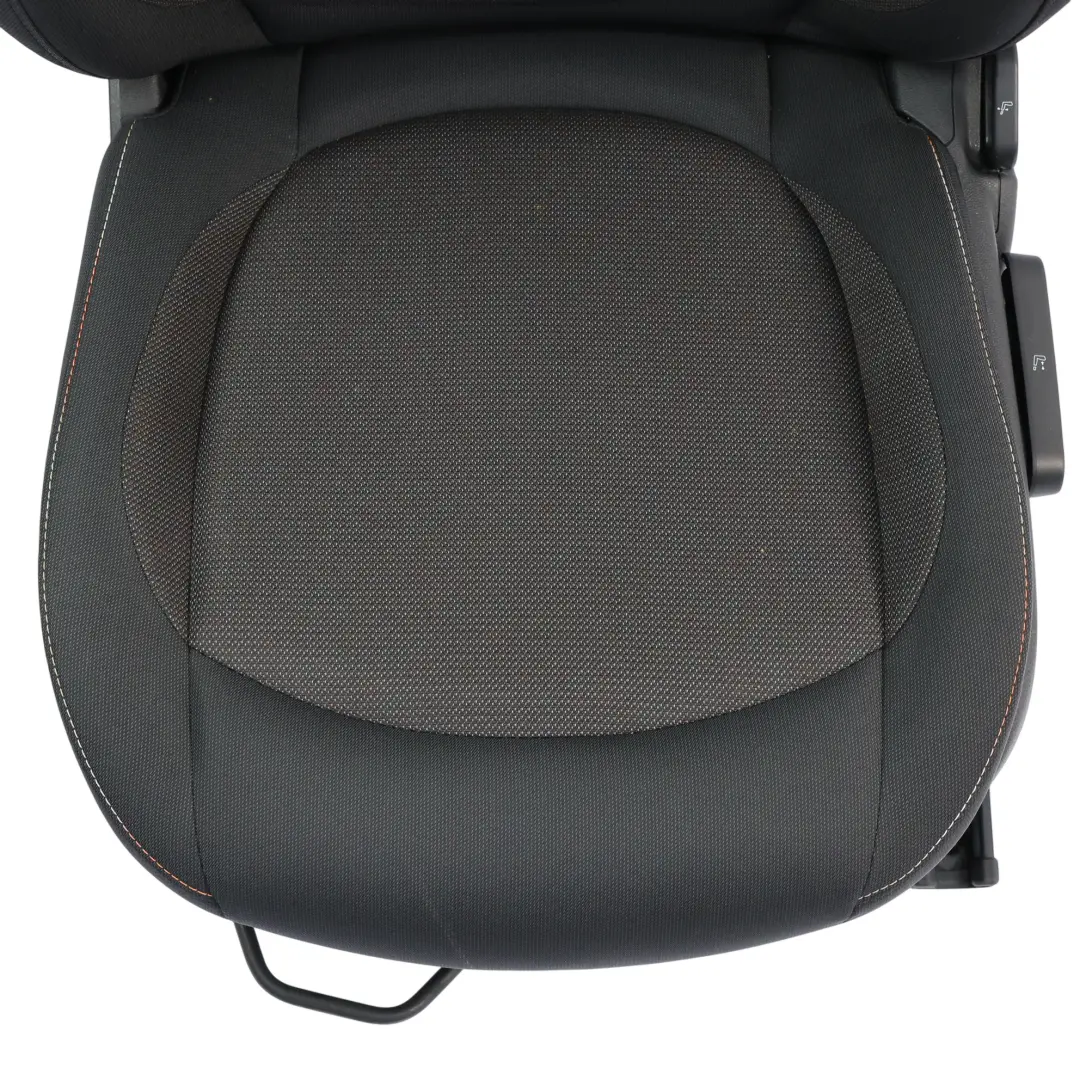 Mini Cooper One F56 Front Left N/S Cloth Seat Fabric Firework / Carbon Black - SKU 7340223-2 - Part number 7340223