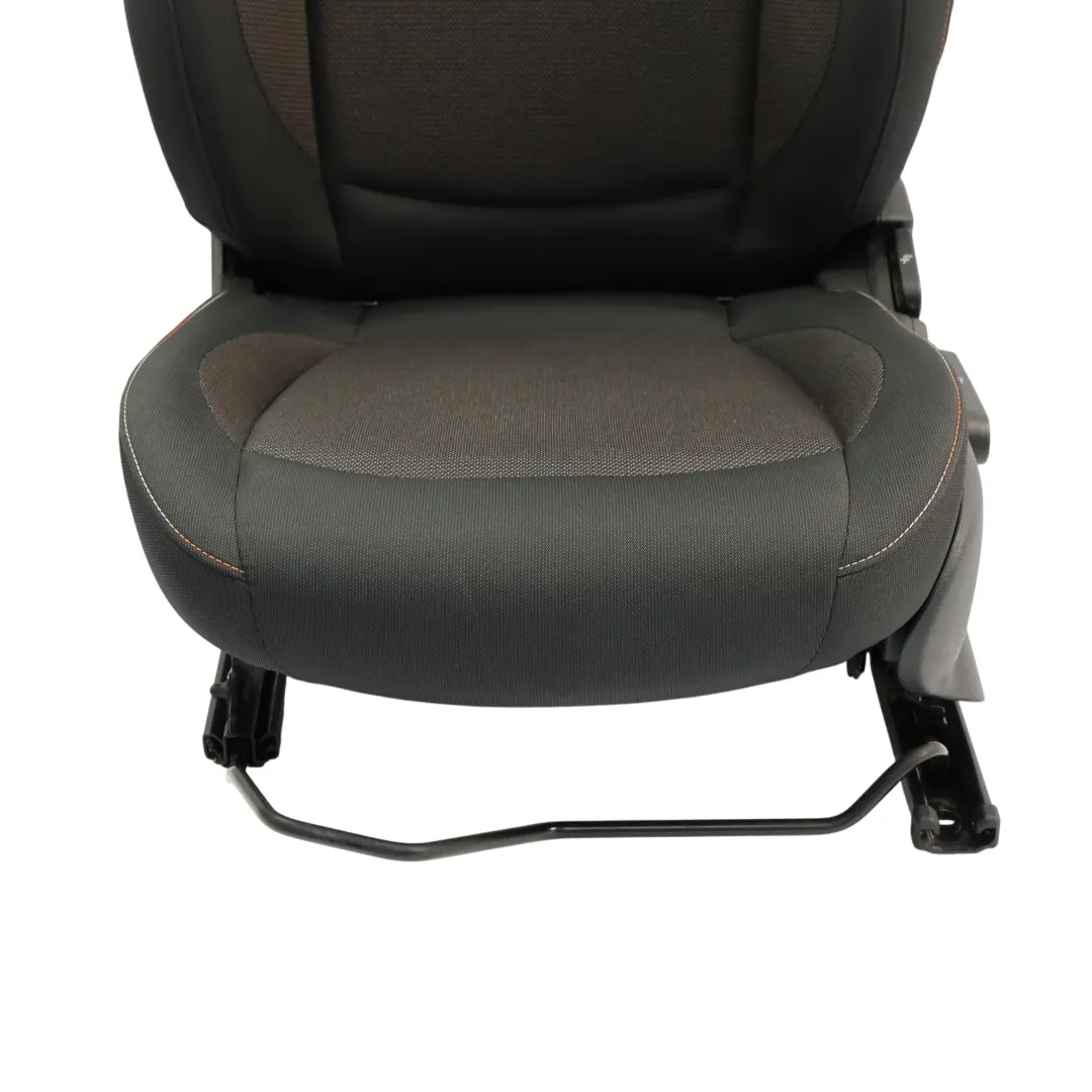 Mini Cooper One F56 Front Left N/S Cloth Seat Fabric Firework / Carbon Black - SKU 7340223-2 - Part number 7340223