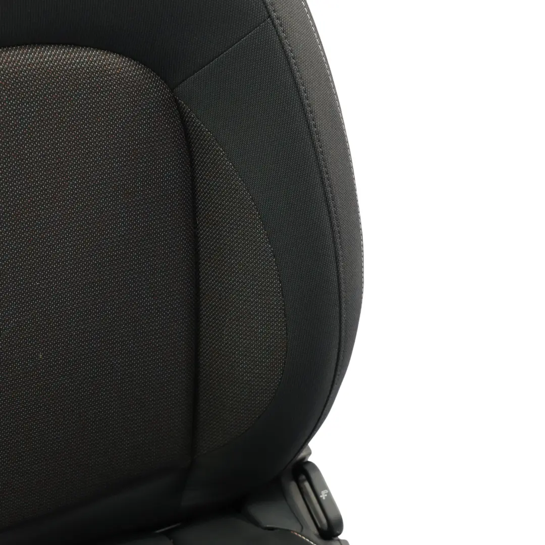 Mini Cooper One F56 Front Left N/S Cloth Seat Fabric Firework / Carbon Black - SKU 7340223-2 - Part number 7340223